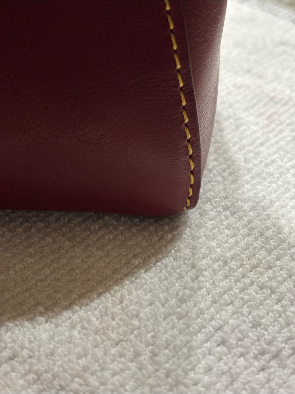 Dooney & Bourke Cameron Satchel Florentine Leather in Bordeaux - Picture 11 of 13